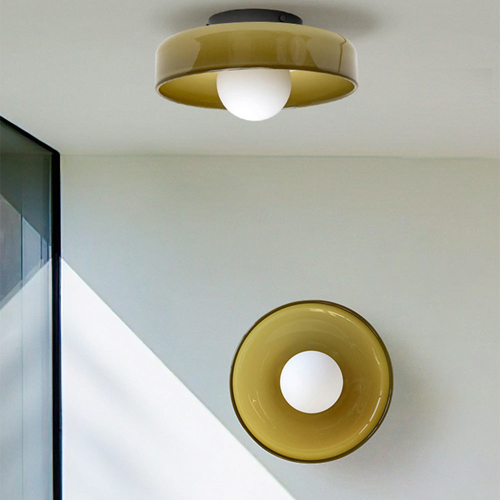 Round Flush Ceiling Light