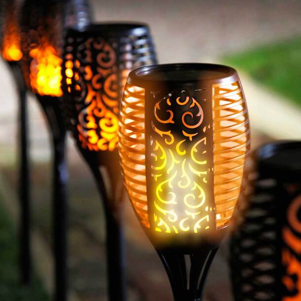 Enchanted Outdoor Torch Lamp