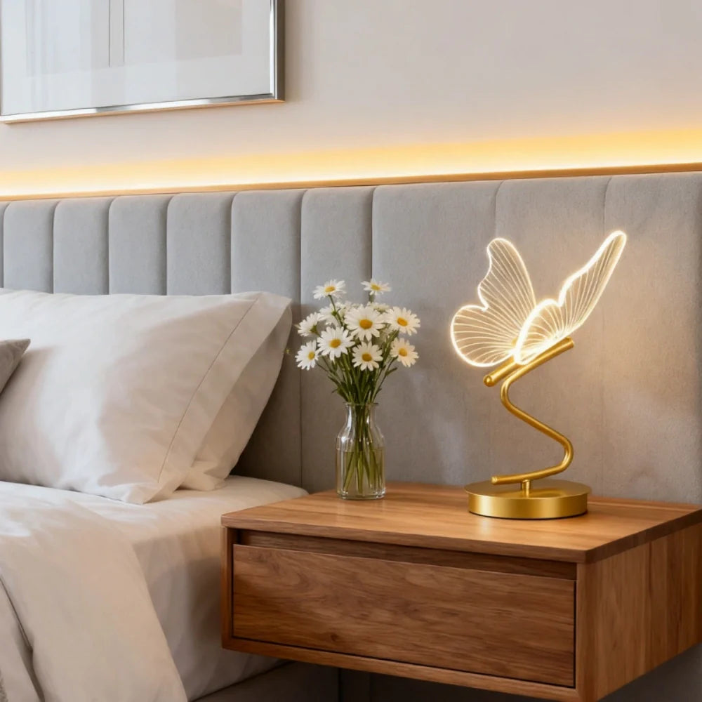 Butterfly Light Table Lamp