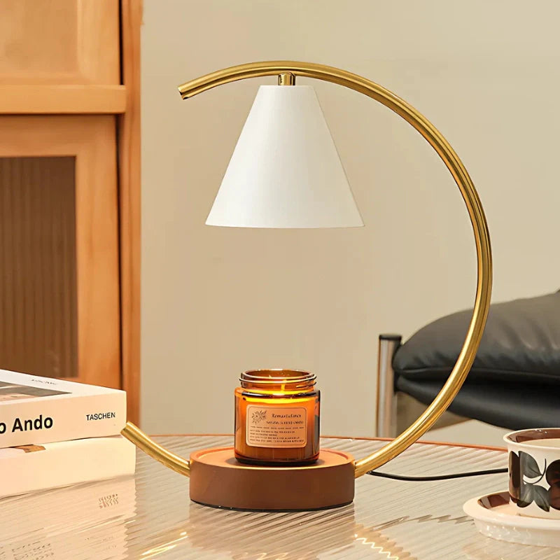 Moon Arc Wax Lamp