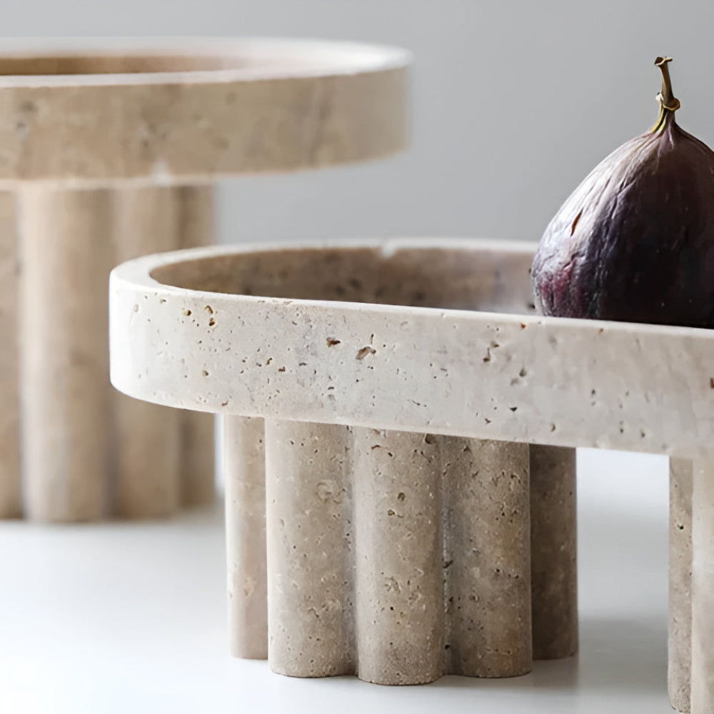 Travertine Display Tray