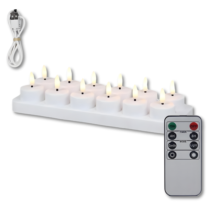 Flameless LED Candle Set