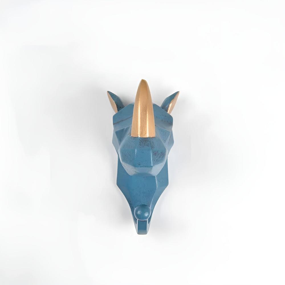 Animal Head Wall Hook Organizer