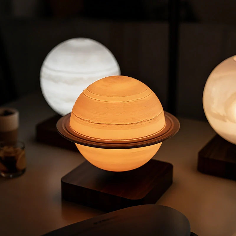 Levitating Planet Table Lamp