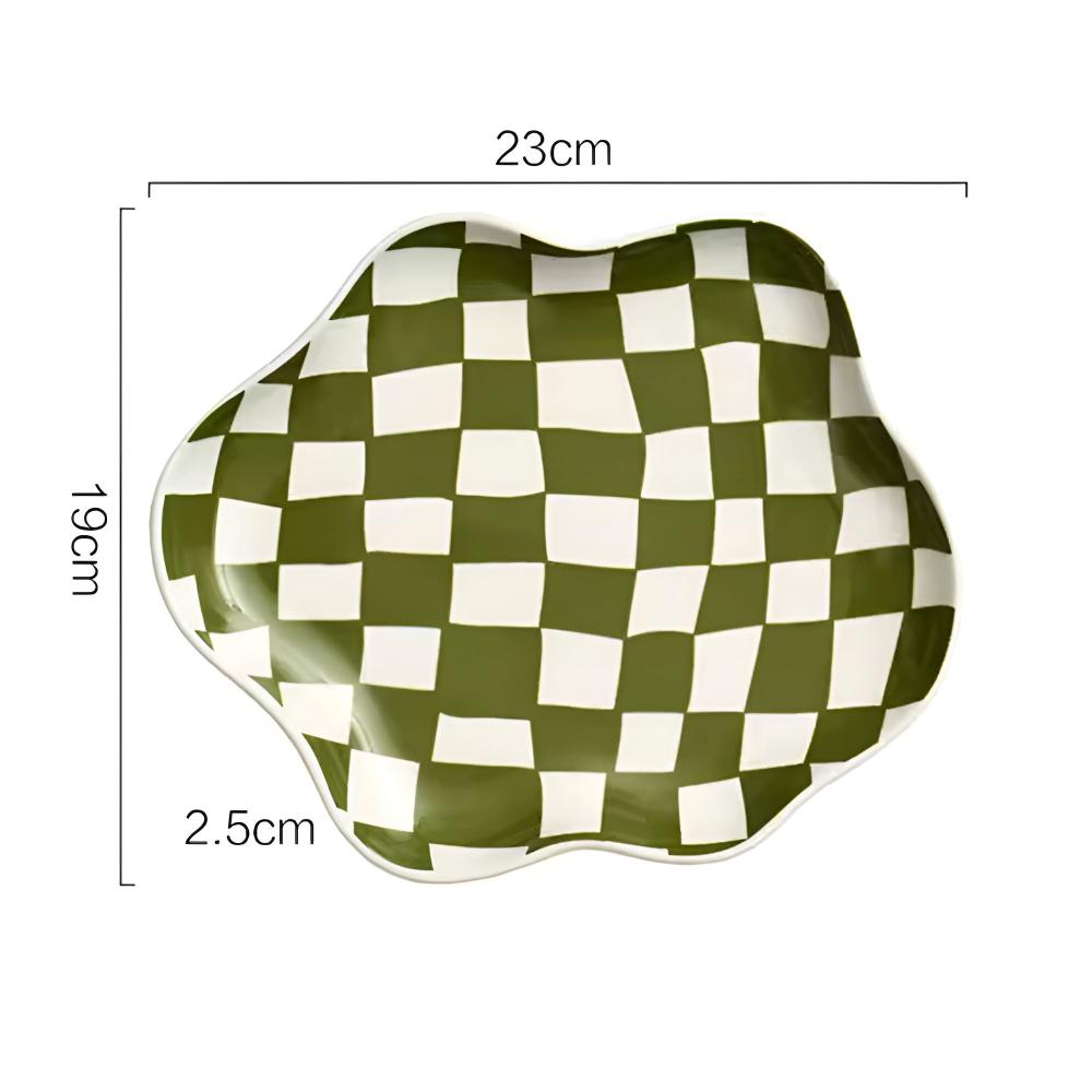 Checkered Accent Plate