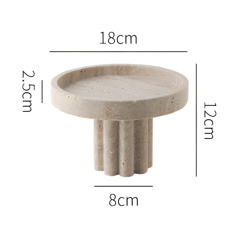 Travertine Display Tray