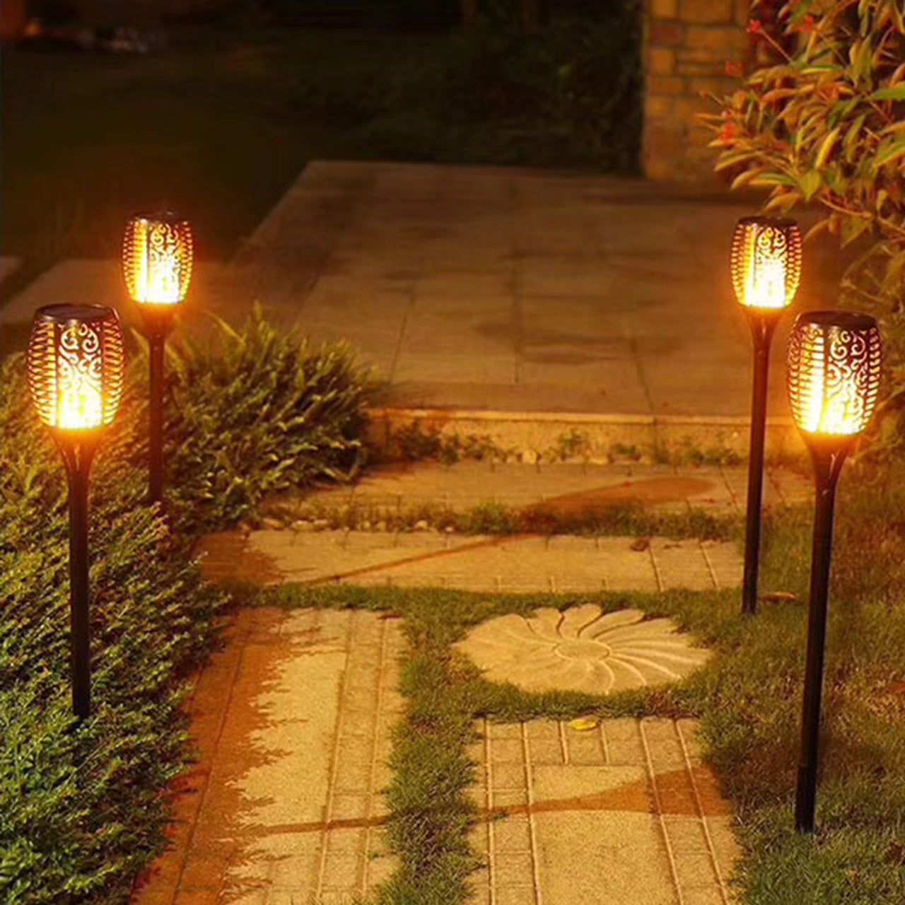 Enchanted Outdoor Torch Lamp