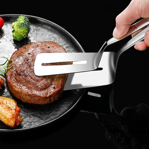 Double-Sided Stainless Steel Spatula