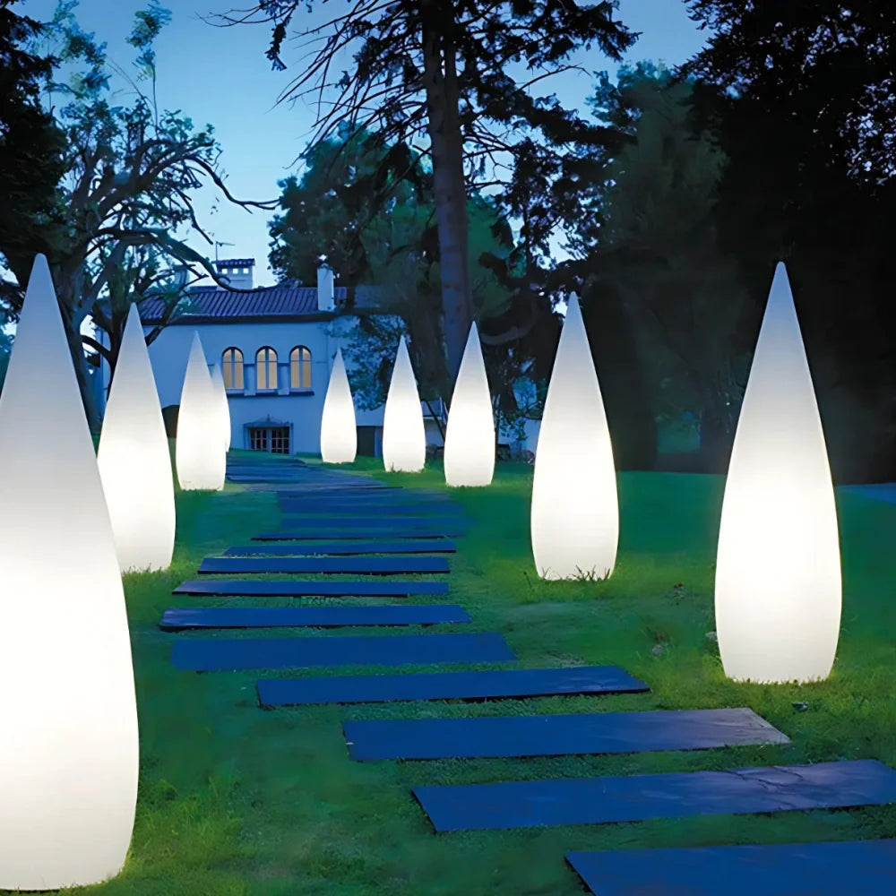 Raindrop Outdoor Floor Light