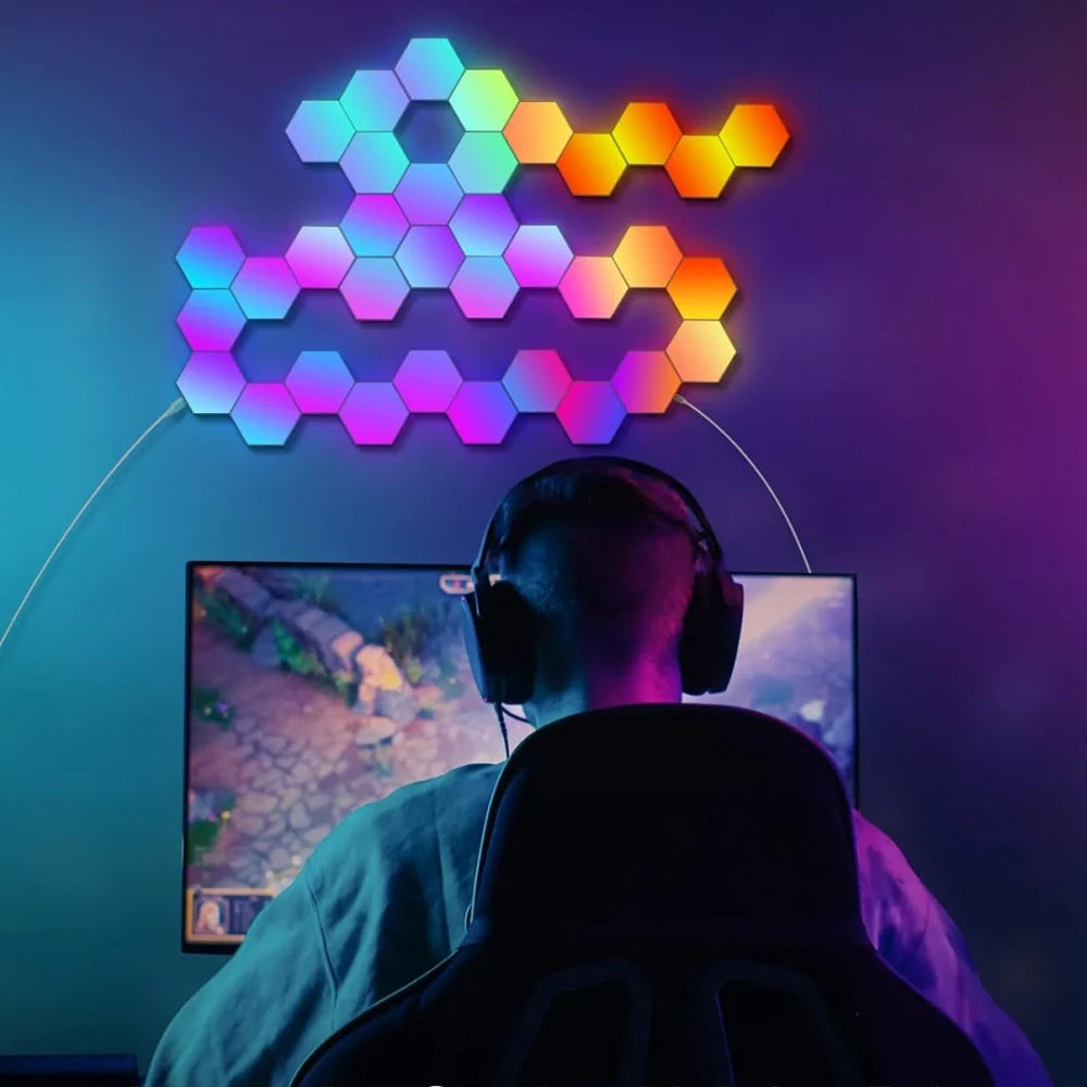 Hexagon Honeycomb Light Panels