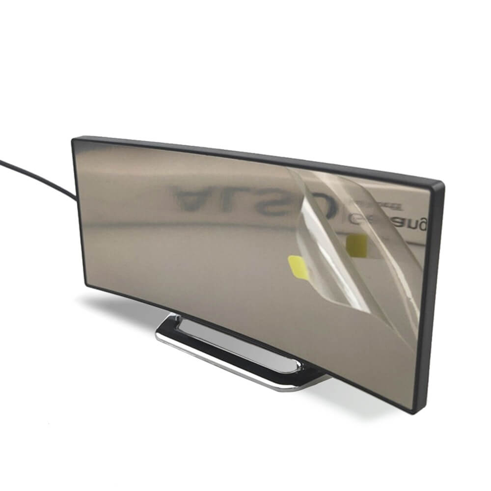 Curved LED Alarm Clock
