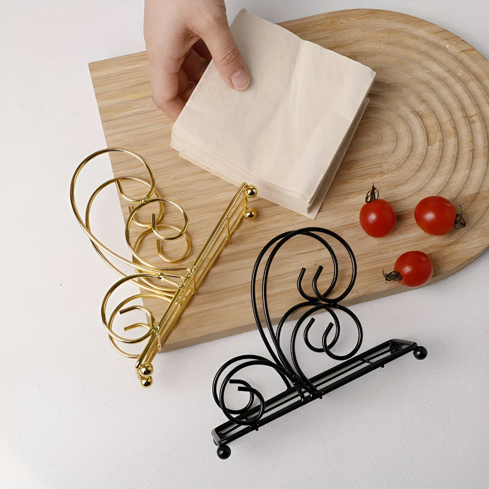 Curved Wire Napkin Stand