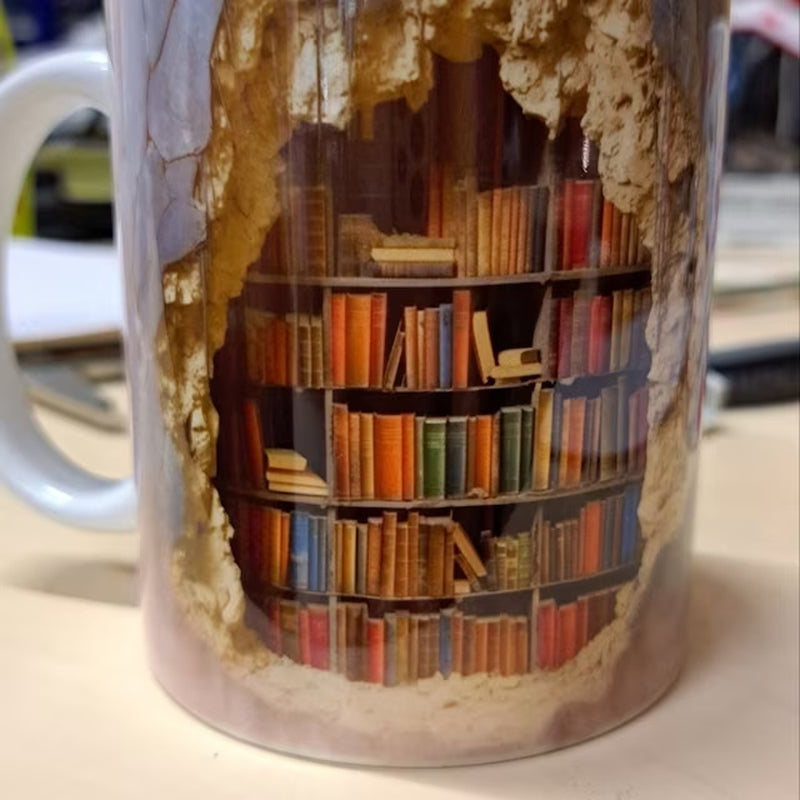Bookshelf Mug