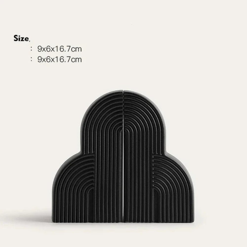 Cloud Form Bookend Set