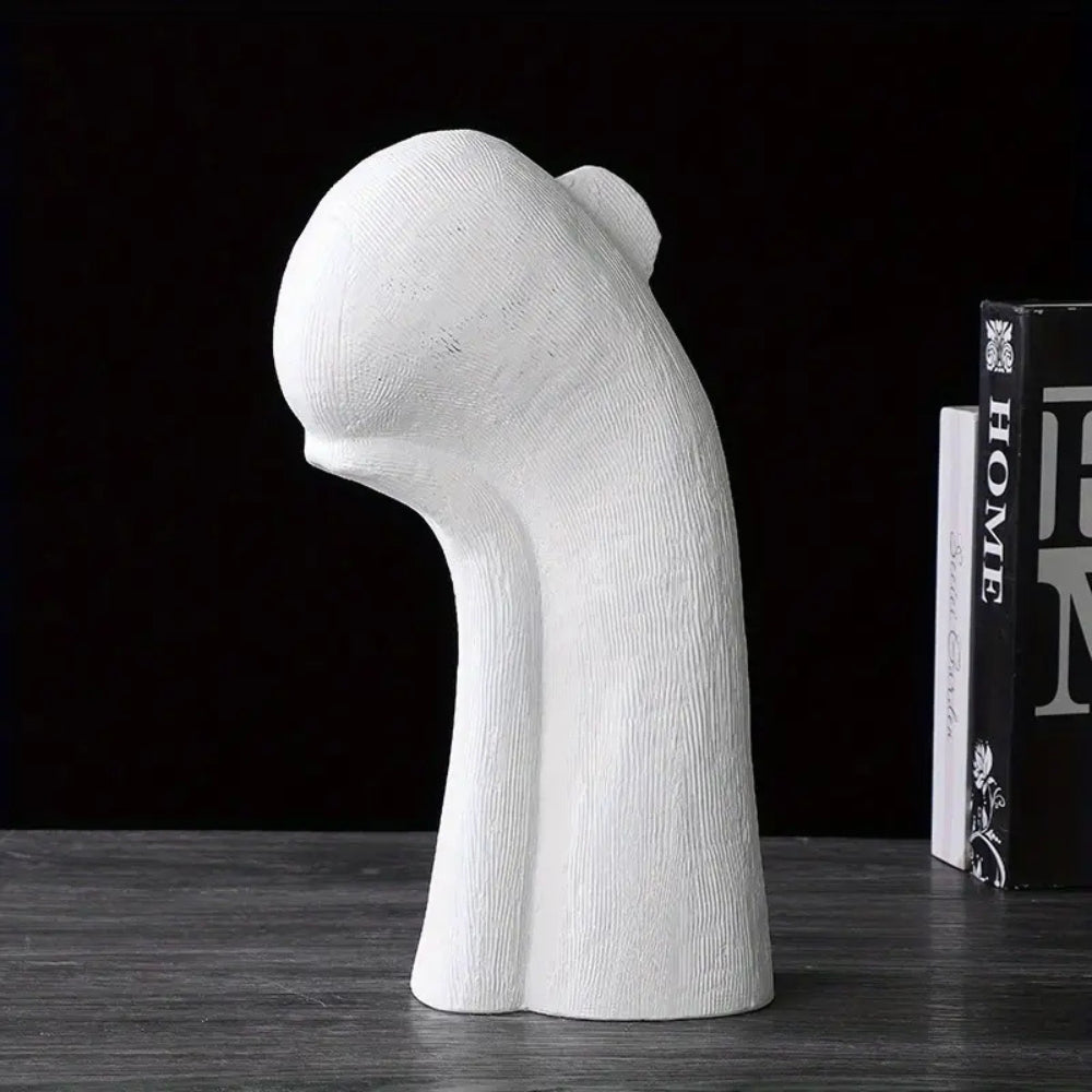 Abstract Resting Figure Sculpture