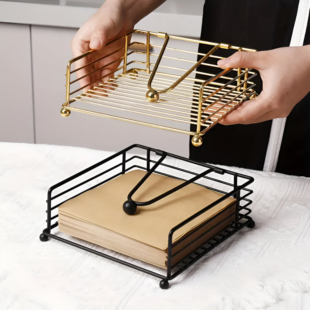 Iron Frame Napkin Holder