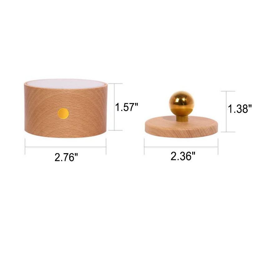 Magnetic LED Night Light Wall Sconce Lamp