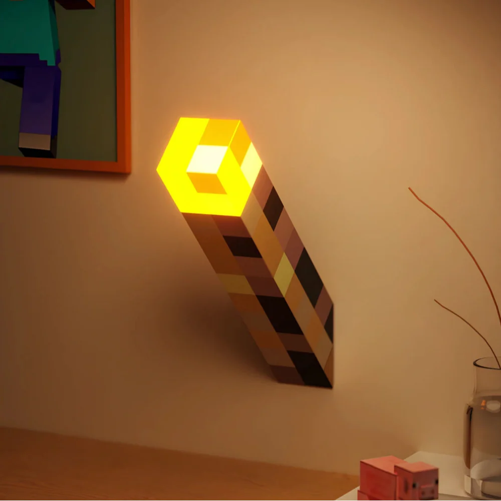 Pixel Torch Wall Light