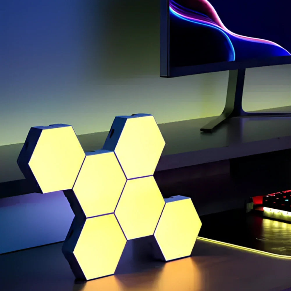 Hexagon Honeycomb Light Panels
