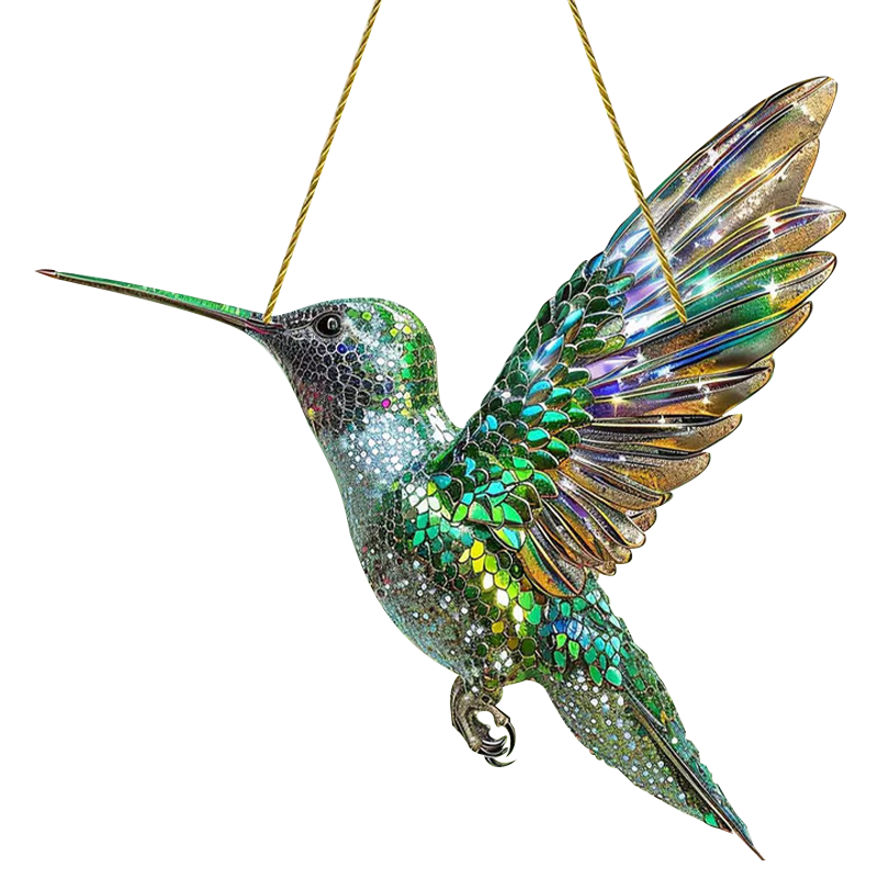 Hummingbird Acrylic Window Suncatcher