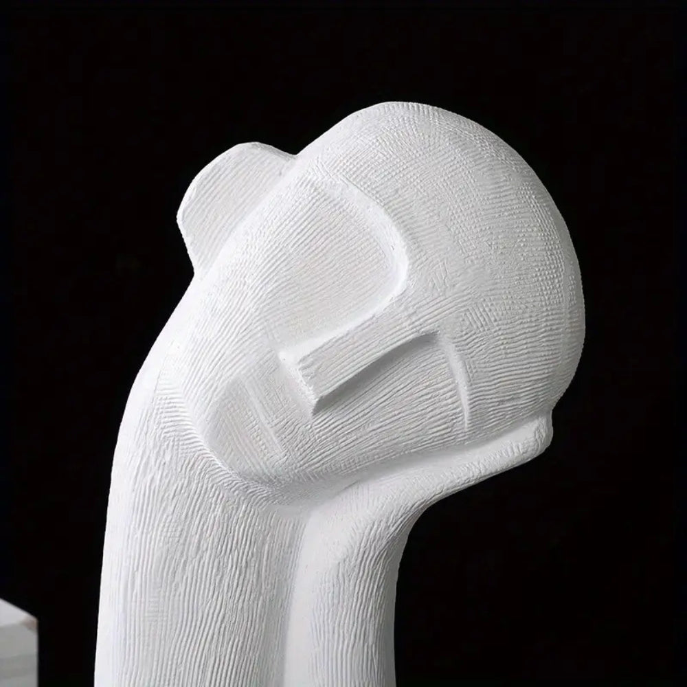 Abstract Resting Figure Sculpture