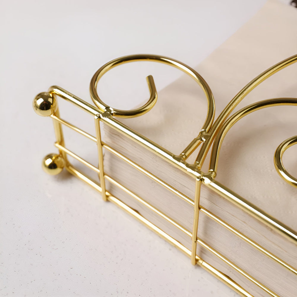Curved Wire Napkin Stand