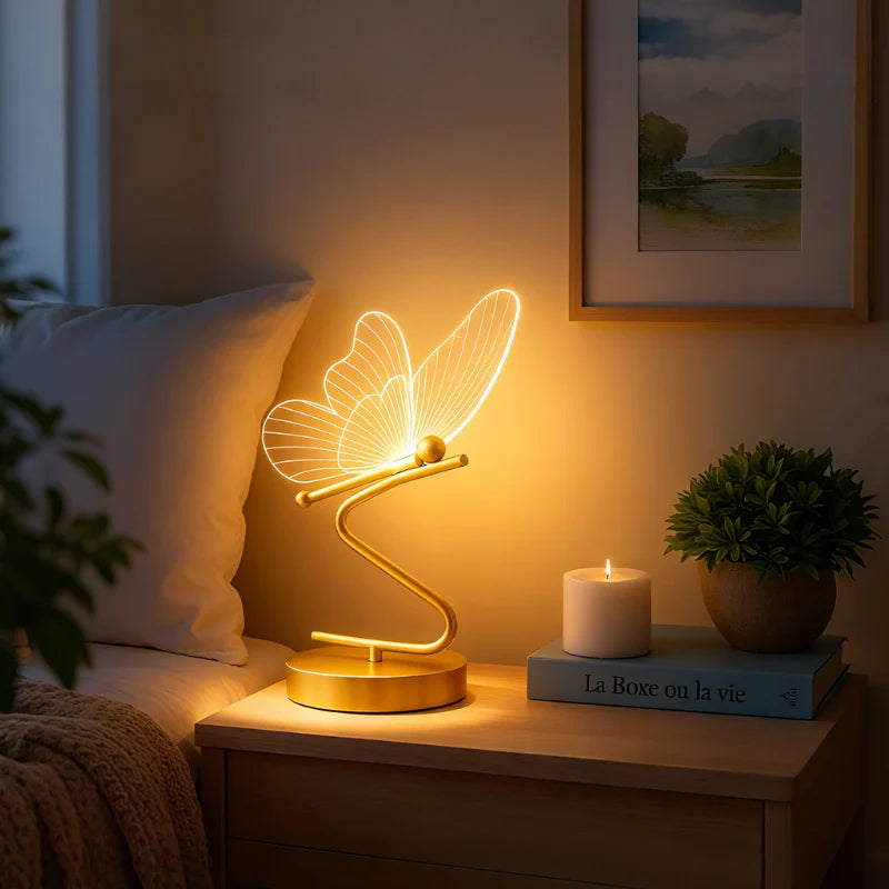 Butterfly Light Table Lamp