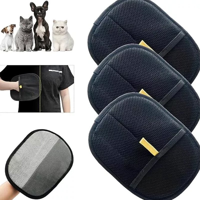 Double-Sided Pet Grooming Glove