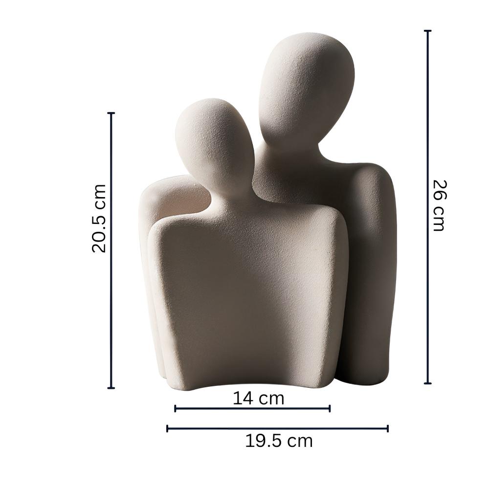 Couple Ceramic Love Figurine