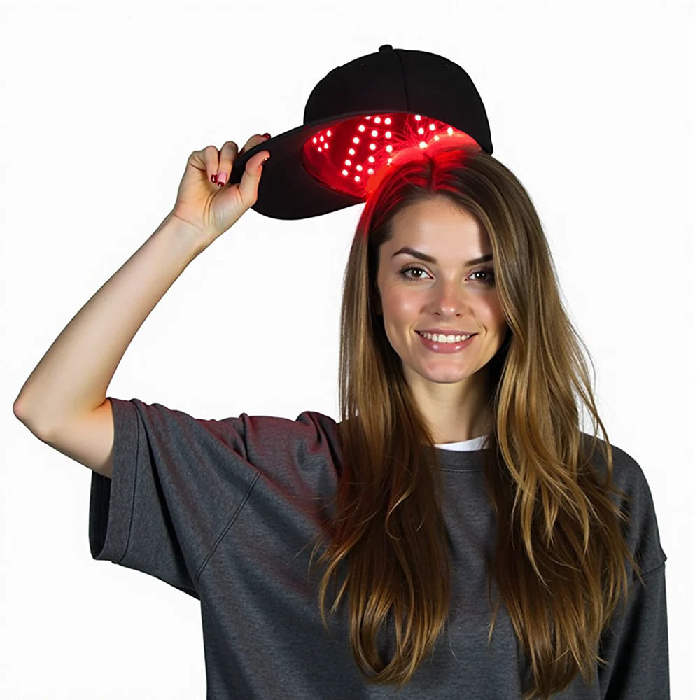 Focused Red Light Therapy Cap