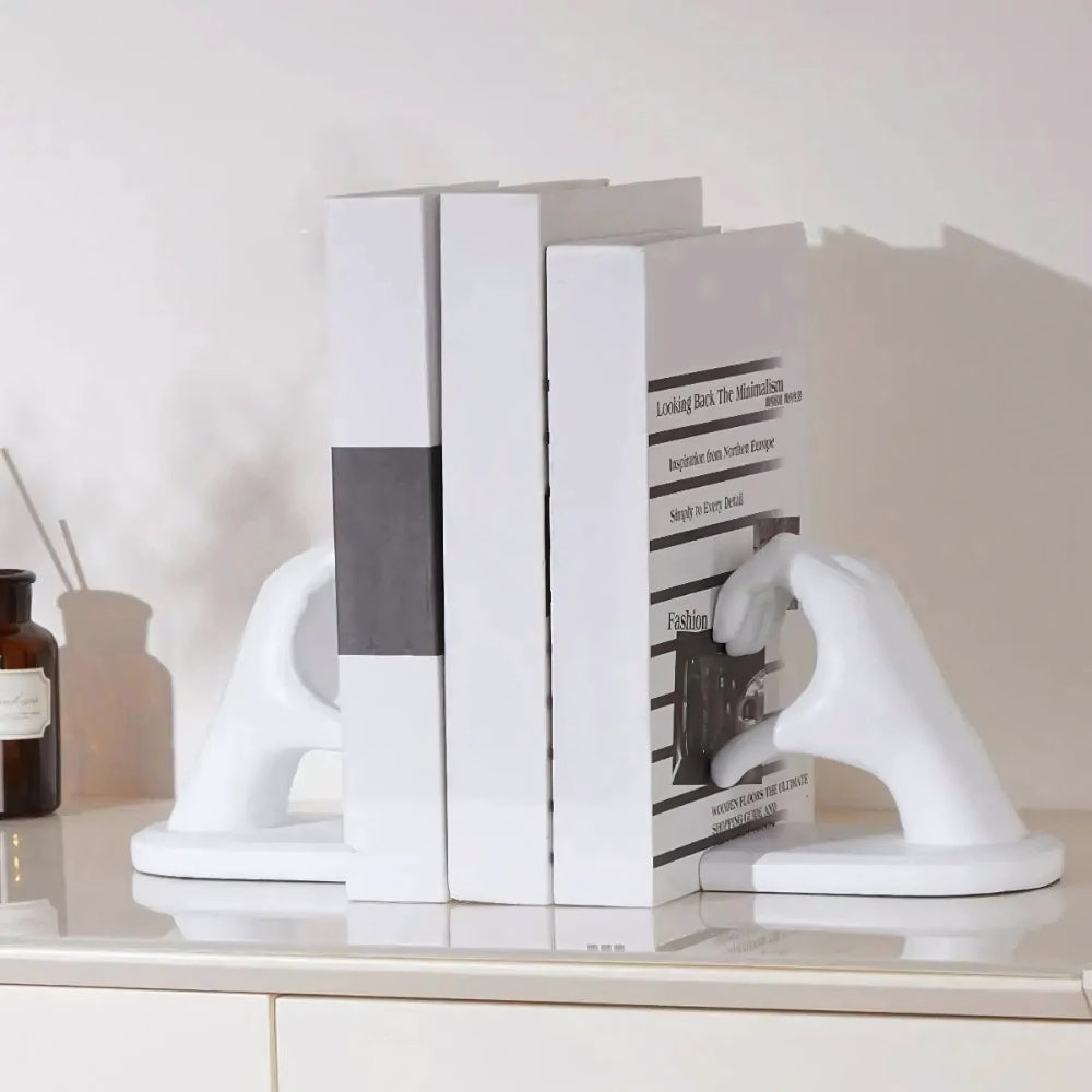 Heart Gesture Bookends