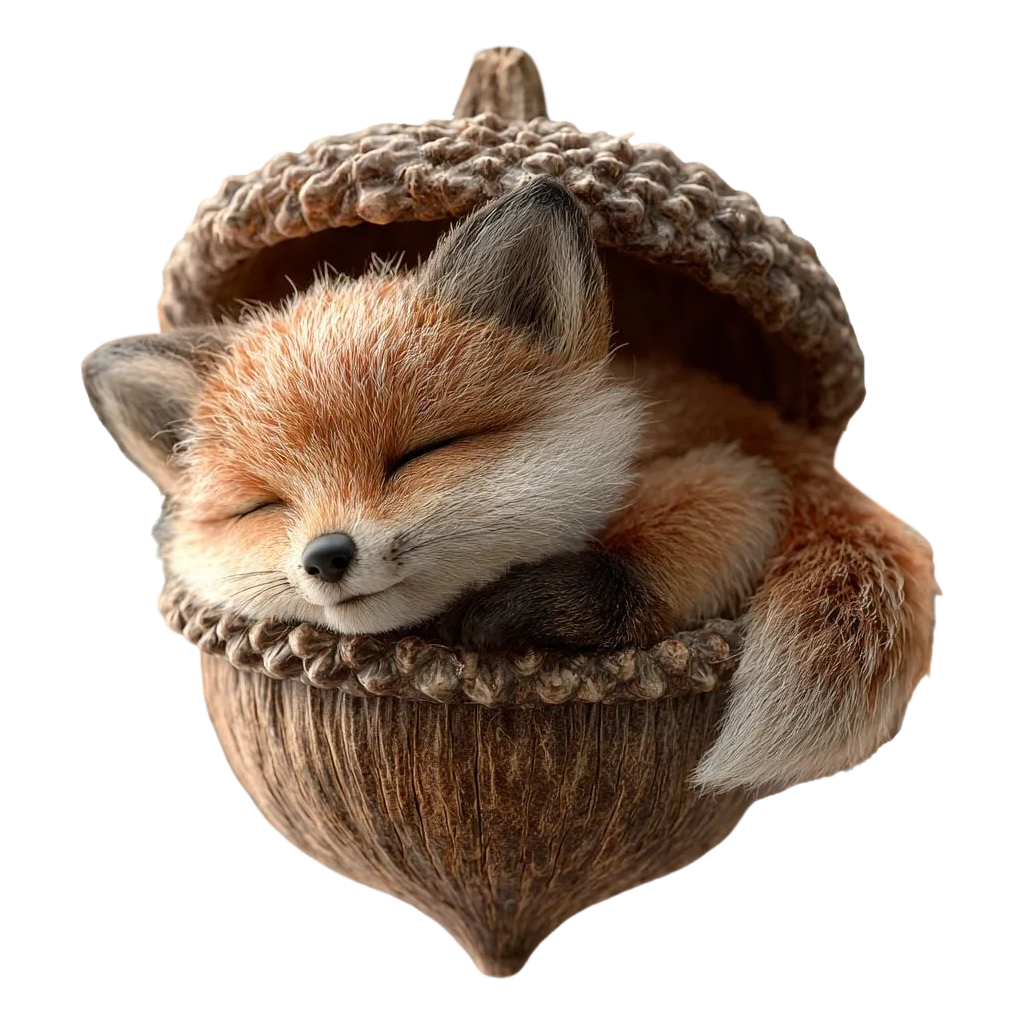 Acorn Autumn Decorative Ornament Set