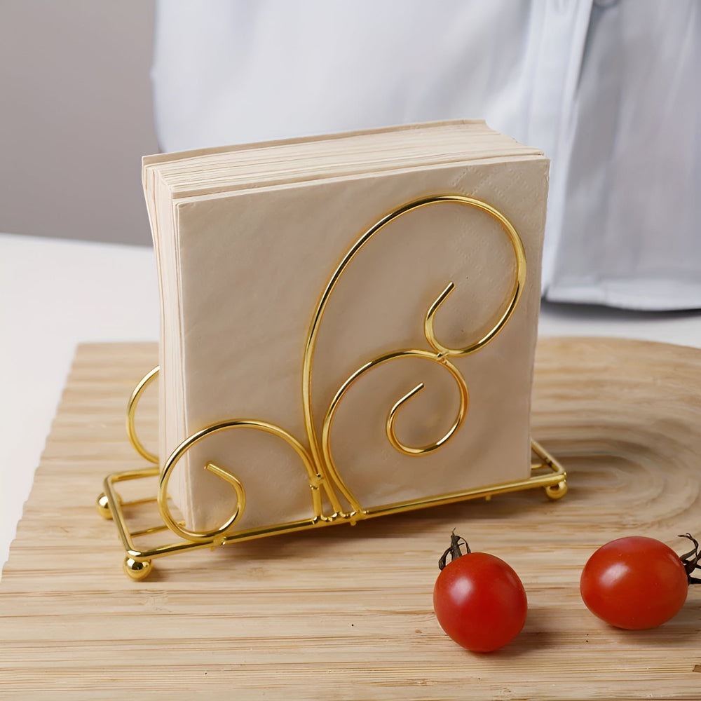 Curved Wire Napkin Stand