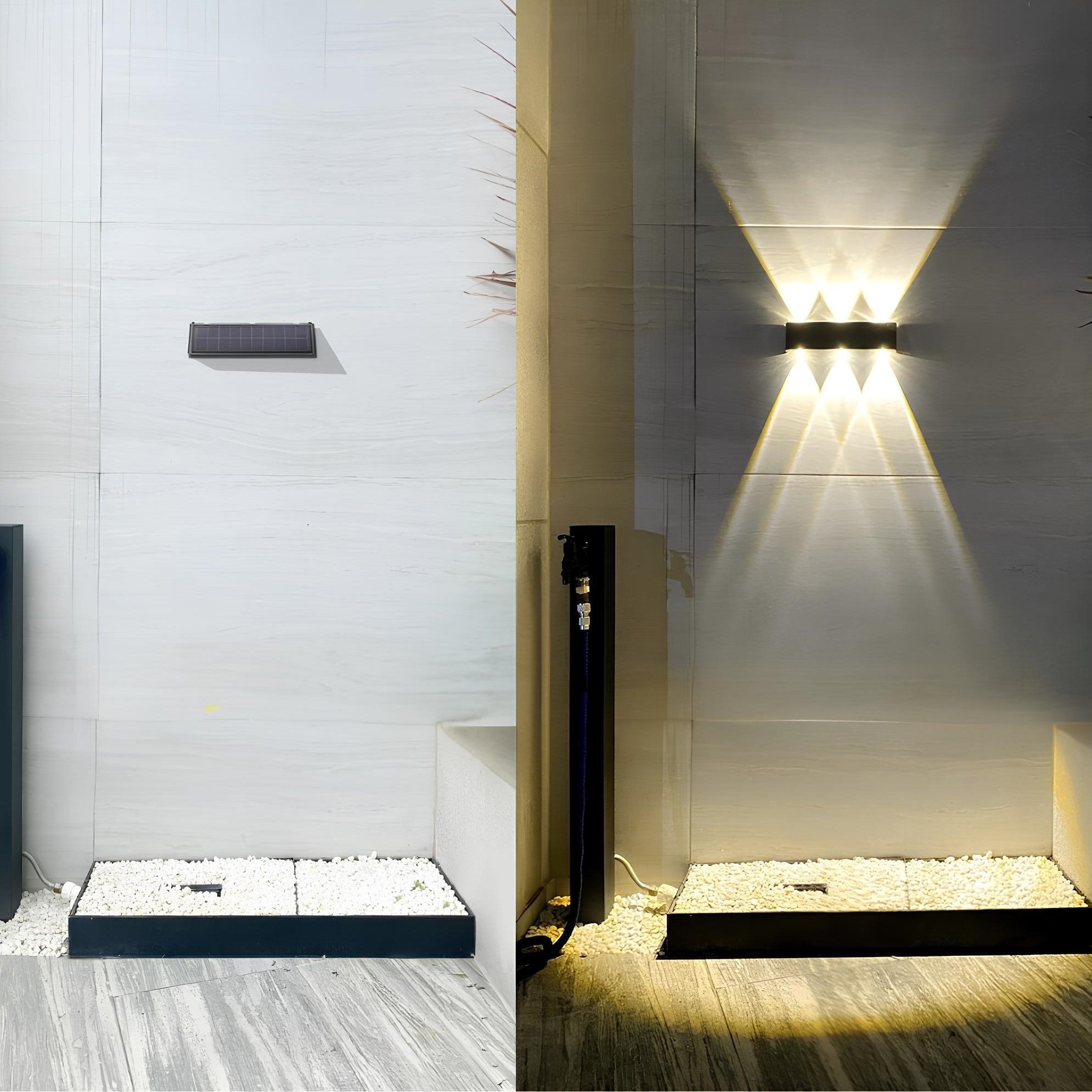 Prism Solar Wall Light