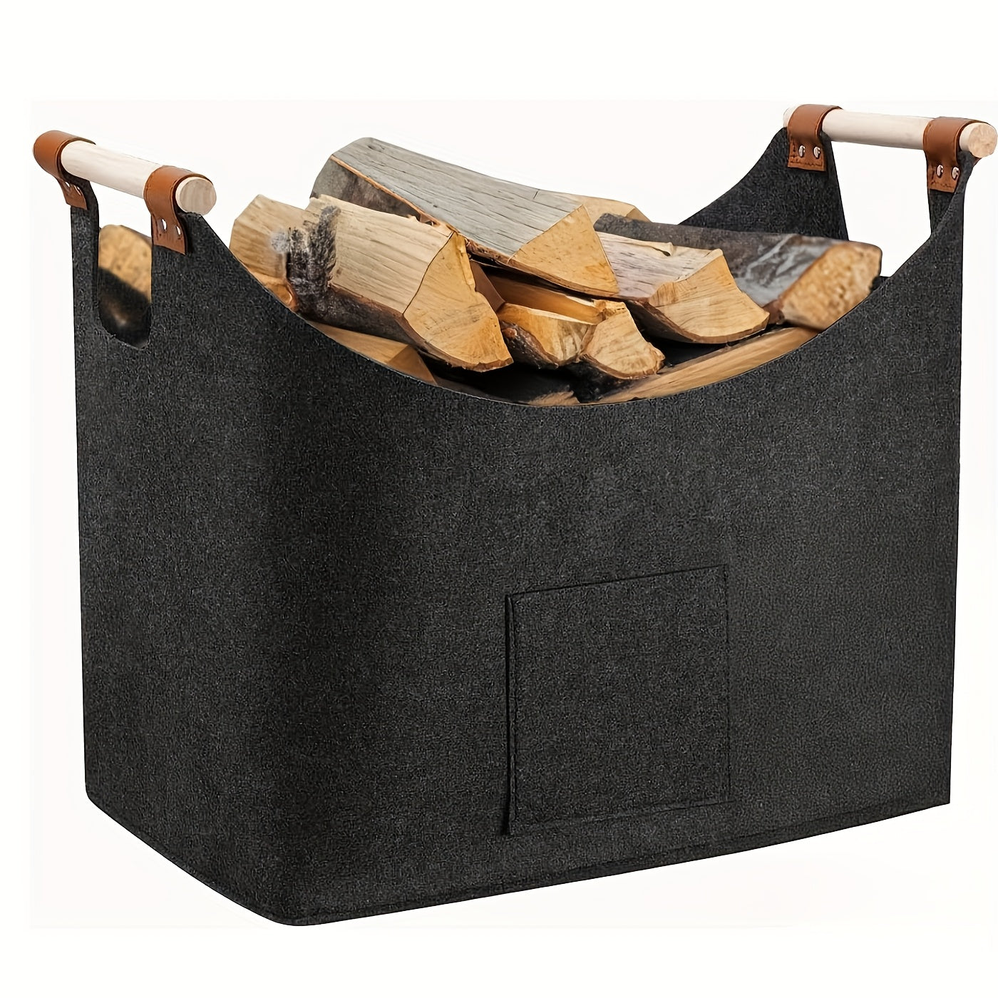 Felt Firewood Basket