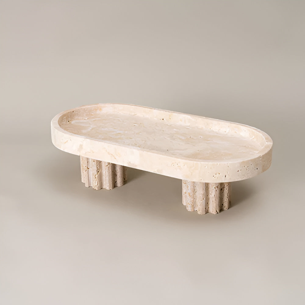 Travertine Display Tray