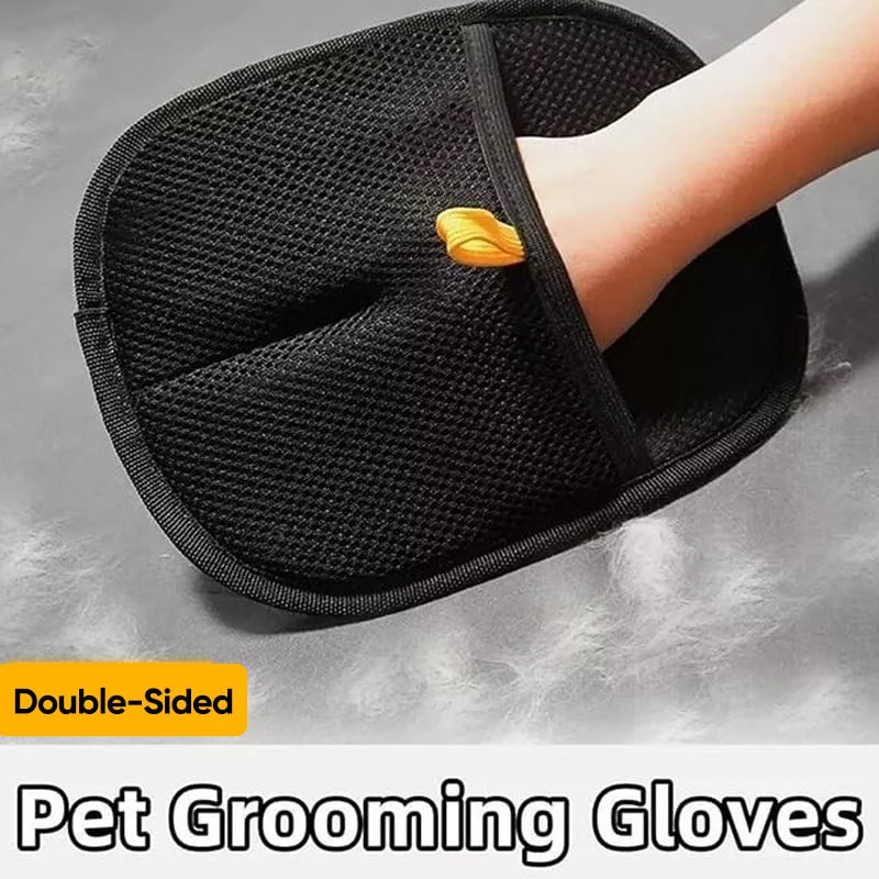 Double-Sided Pet Grooming Glove