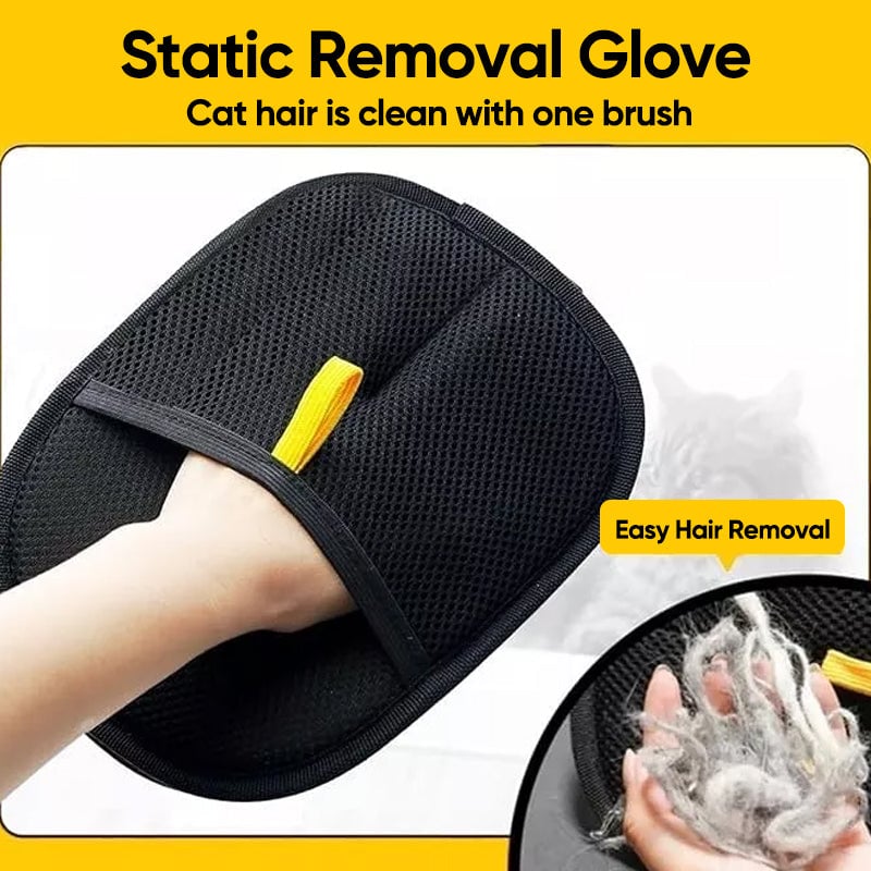 Double-Sided Pet Grooming Glove