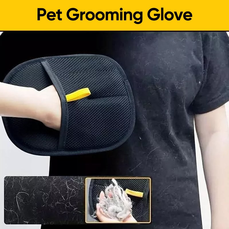 Double-Sided Pet Grooming Glove