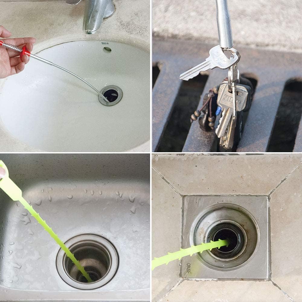 Four-Claw Drain Unclogger Tool
