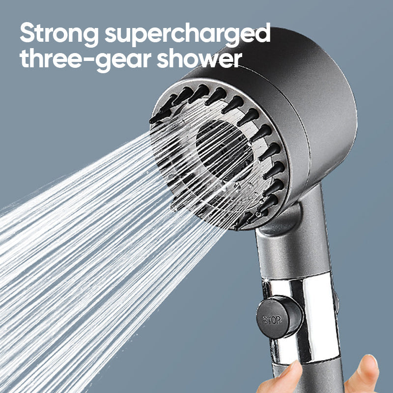 Multifunctional one-button shower head