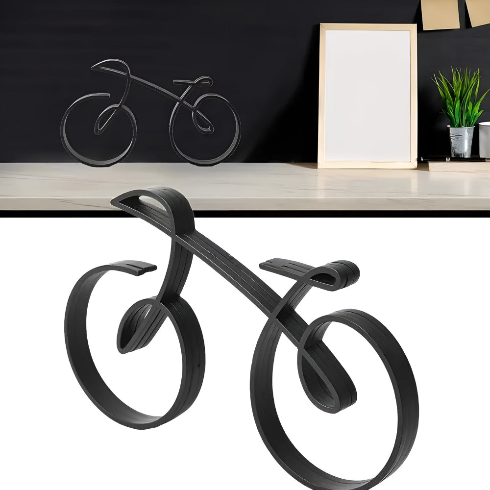 Wireframe Bicycle Desk Sculpture