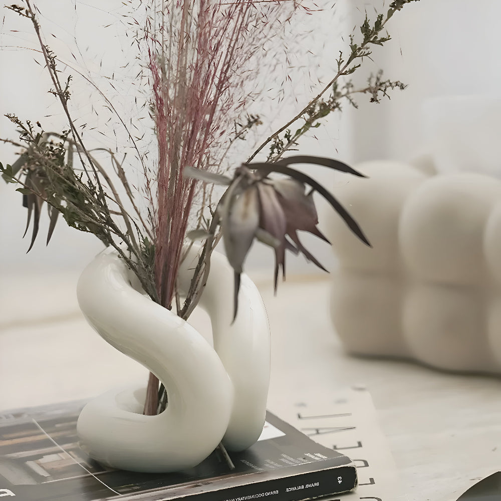 Knot Detail Ceramic Organizer
