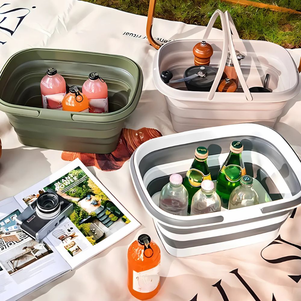 Collapsible Utility Carry Basket