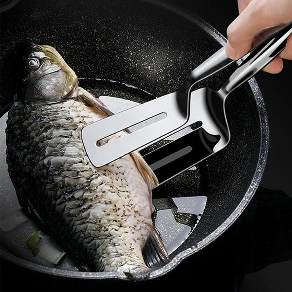 Double-Sided Stainless Steel Spatula