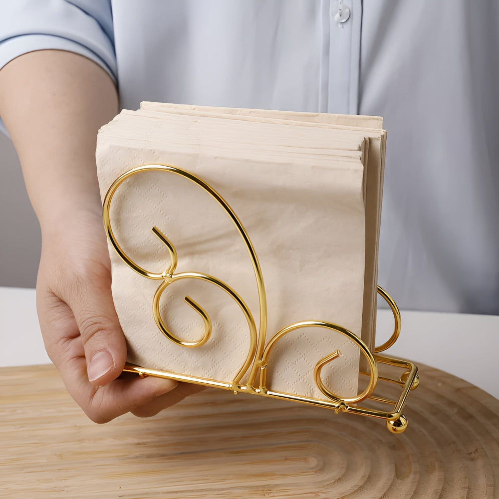 Curved Wire Napkin Stand