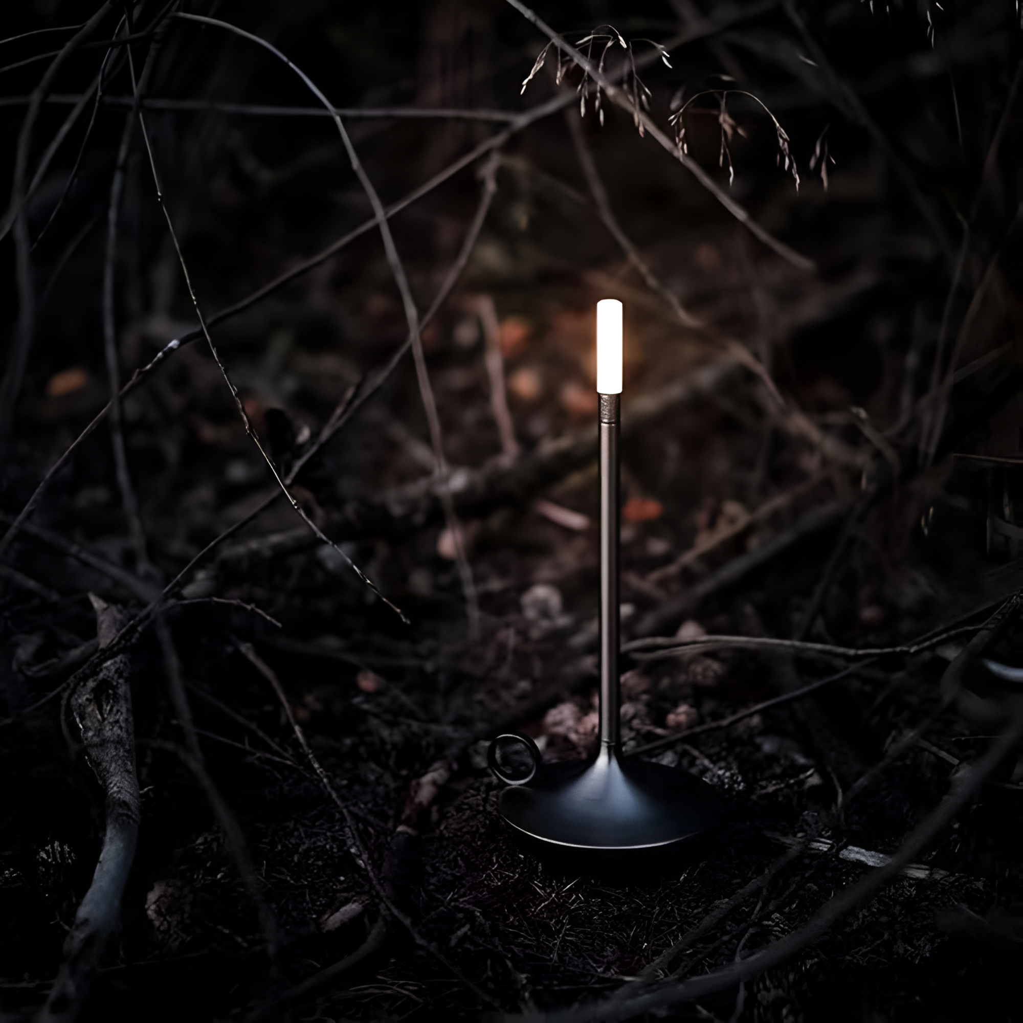 Cordless Candle Table Lamp