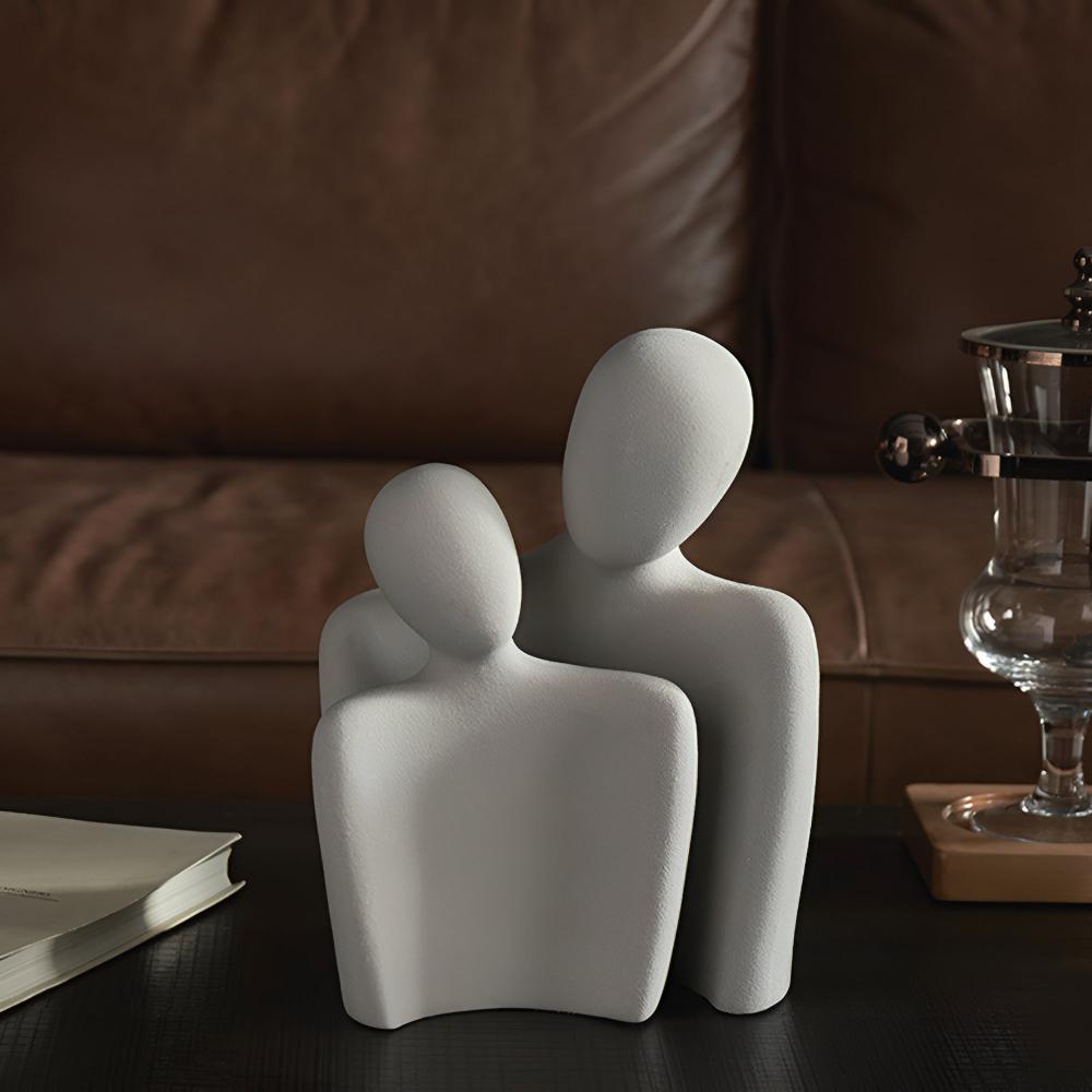 Couple Ceramic Love Figurine