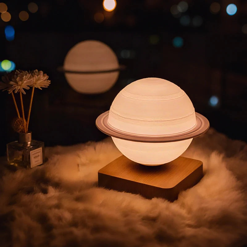 Levitating Planet Table Lamp