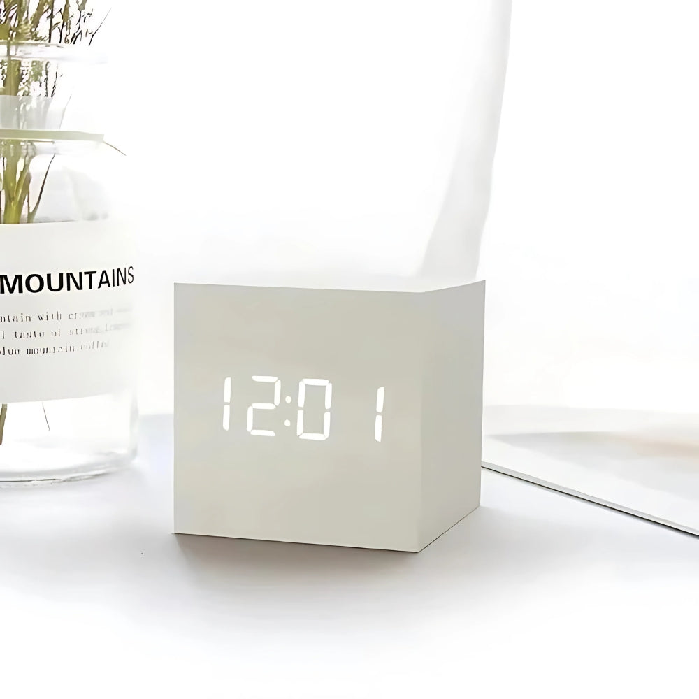Digital Cube Alarm Clock